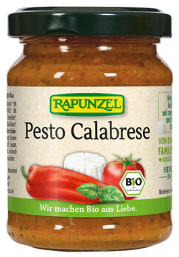 Produktfoto zu Pesto Calabrese, vegan (130ml)