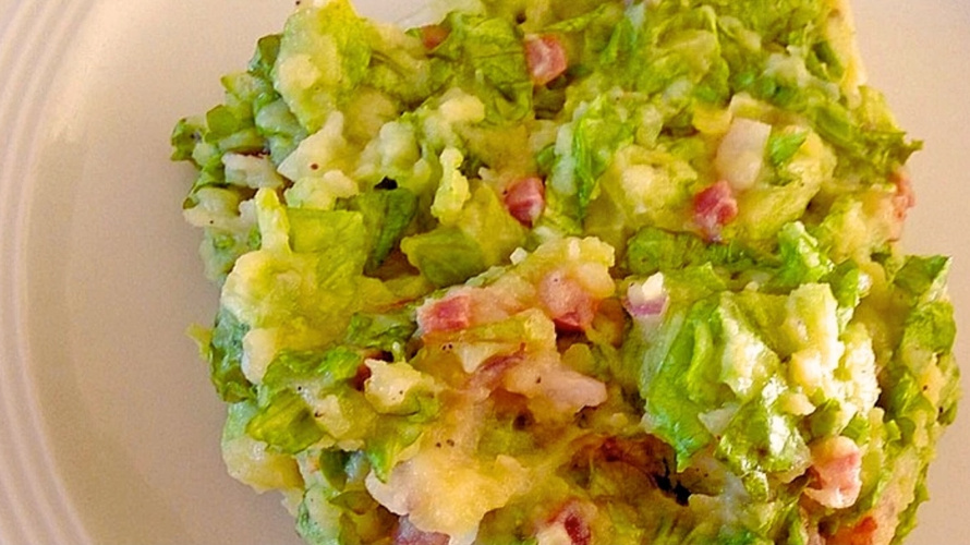 Rezeptbild für Warmer Kartoffel-Endivien-Salat