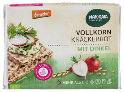 Produktfoto zu Vollkorn Knäckebrot mit Dinkel