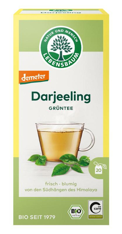 Produktfoto zu Darjeeling Grüntee (20x1,5g)
