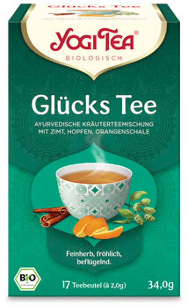 Produktfoto zu Yogi Tea Glückstee (17x2g)