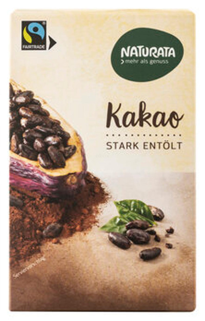 Produktfoto zu Kakao, stark entölt (125g)
