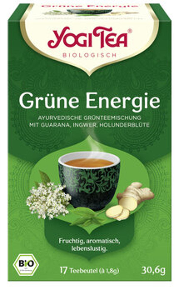 Produktfoto zu Yogi Tea Grüne Energie (17x2g)
