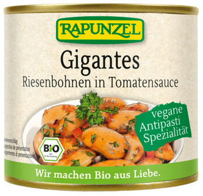 Produktfoto zu Gigantes Riesenbohnen in Tomatensauce (230g)