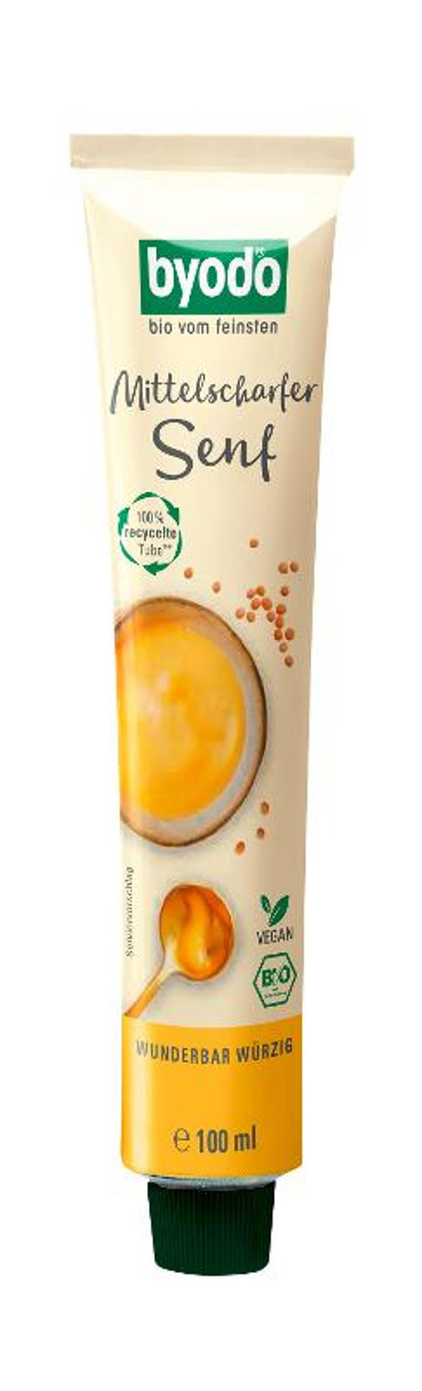 Produktfoto zu Mittelscharfer Senf Tube (100ml)