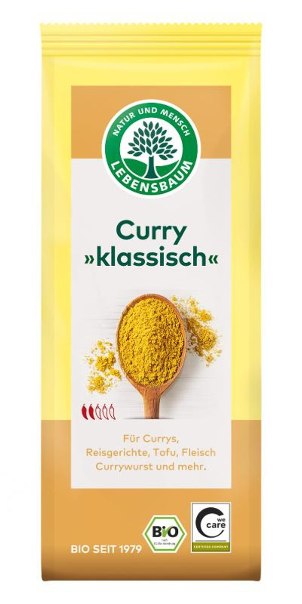 Produktfoto zu Curry klassisch (50g)