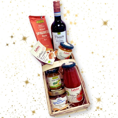 Produktfoto zu Präsentkorb "Italienische Spezialitäten"