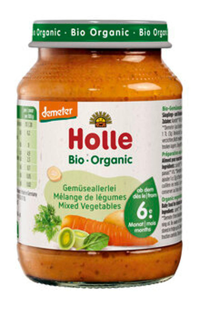 Produktfoto zu Holle Gemüseallerlei (190g)