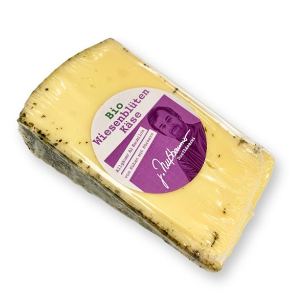 Produktfoto zu Allgäuer Wiesenblütenkäse aus Heumilch (ca. 250g)