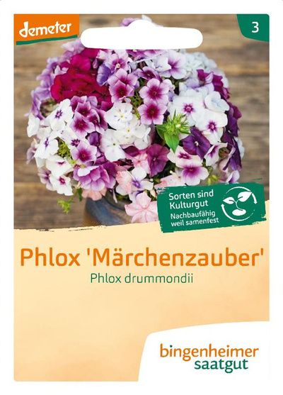 Produktfoto zu Saatgut Phlox "Märchenzauber"