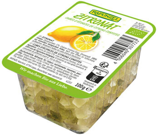 Produktfoto zu Zitronat gewürfelt (100g)