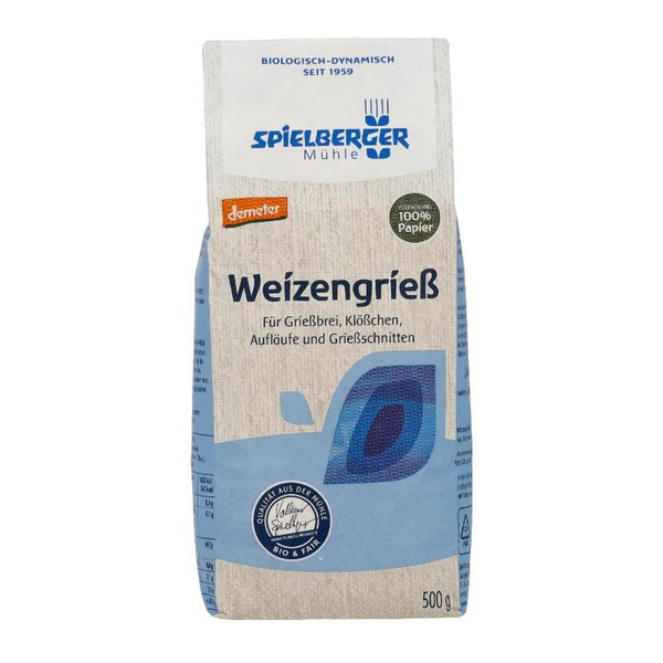 Produktfoto zu Weizengrieß (500g)
