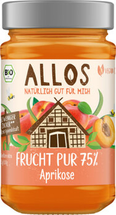 Produktfoto zu Frucht Pur 75% Aprikose (250g)