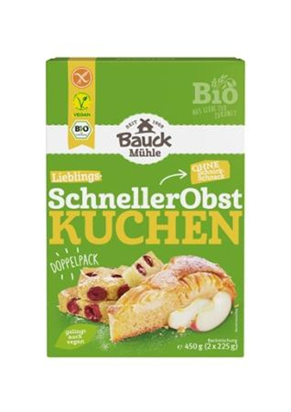 Produktfoto zu Obstkuchen Rührteig (400g)