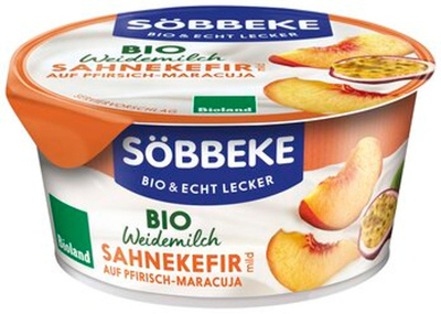 Produktfoto zu Sahnekefir Pfirsich Maracuja (150g)