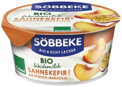 Produktfoto zu Sahnekefir Pfirsich Maracuja (150g)
