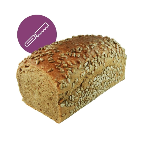 Produktfoto zu Sonnenblumenkernbrot, geschnitten (750g)