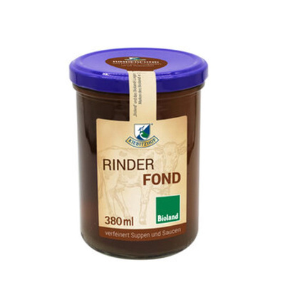 Produktfoto zu Rinderfond im Glas (380ml)