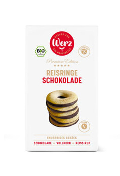 Produktfoto zu Reis Ringe mit Schokolade (110g)