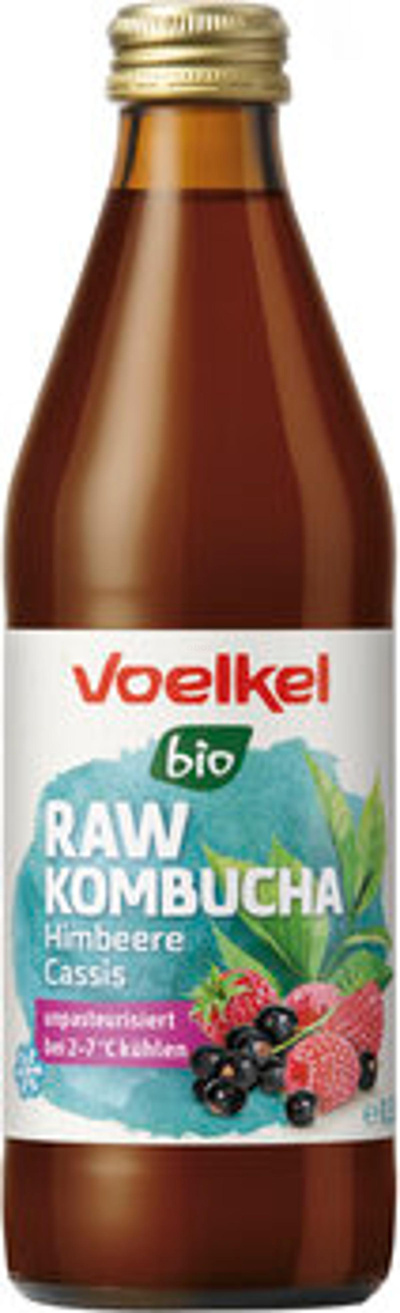 Produktfoto zu Raw Kombucha Himbeere Cassis (0,33L)