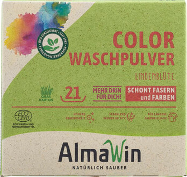 Produktfoto zu Color Waschpulver Lindenblüte (1kg)