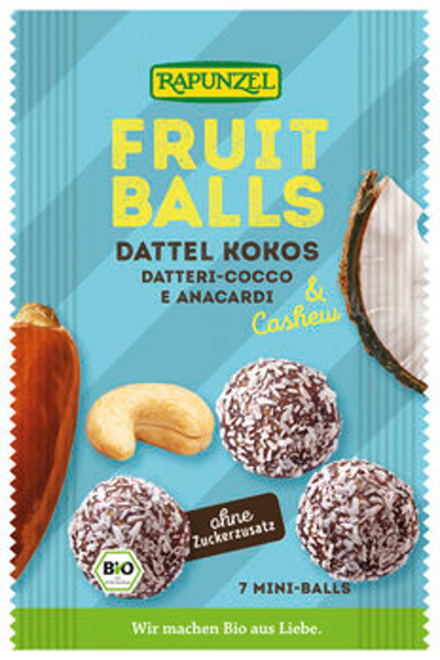 Produktfoto zu Fruit Balls Dattel-Kokos & Cashew (49g)