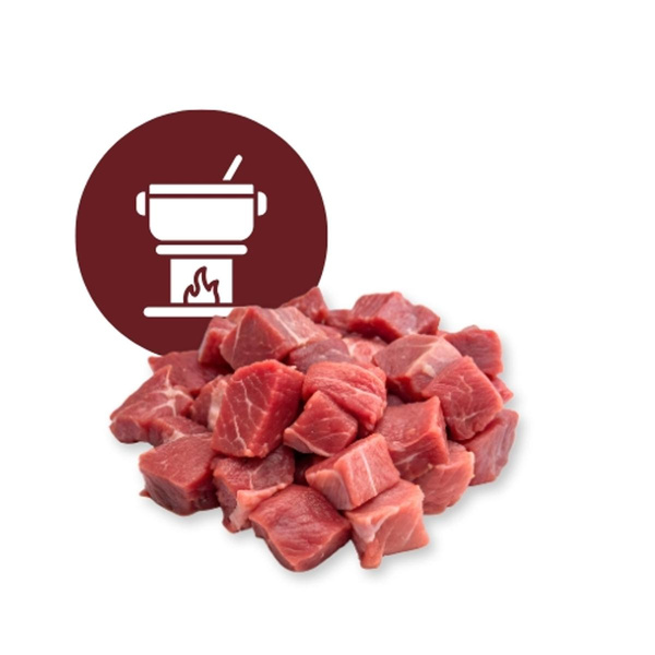 Produktfoto zu Fondue Fleisch Rind ca. (0,25kg)