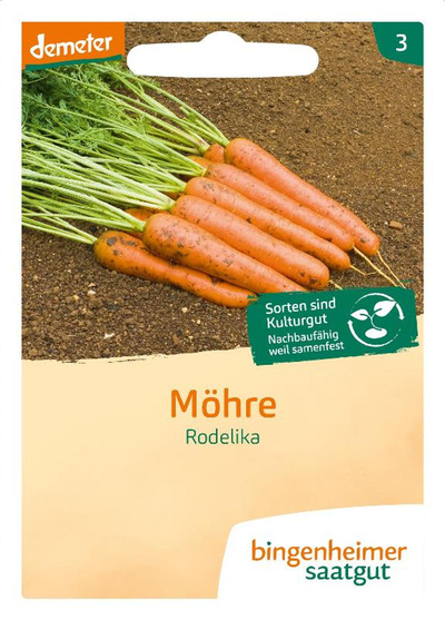 Produktfoto zu Saatgut Möhre "Rodelika"