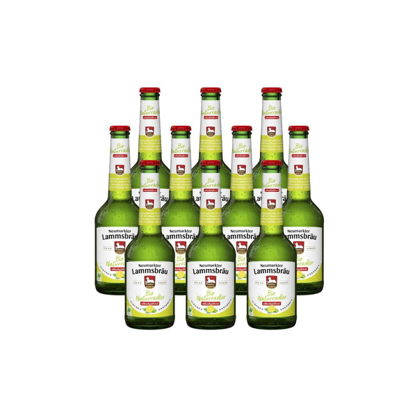 Produktfoto zu Lammsbräu NaturRadler alkoholfrei (10 x 0,33l)