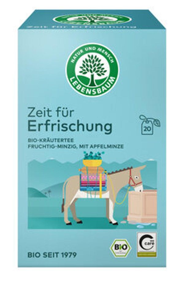 Produktfoto zu Zeit für Erfrischung, Tee im Beutel (20x1,5g)
