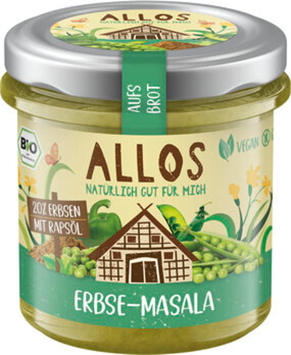 Produktfoto zu aufs Brot Erbse Masala (140g)