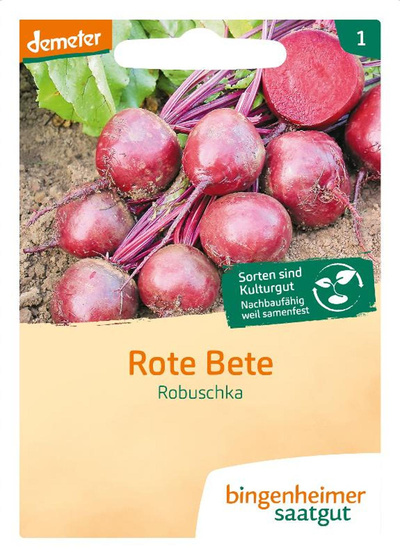 Produktfoto zu Saatgut Rote Rüben_Bete "Robuschka"