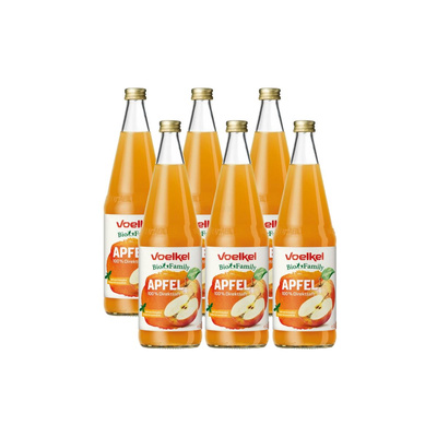 Produktfoto zu BioFamily Apfel (6x1L)