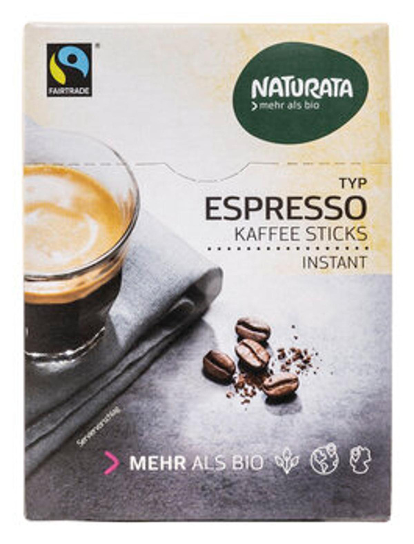 Produktfoto zu Espresso Kaffee-Sticks Bohnenkaffee, instant (25x2g)