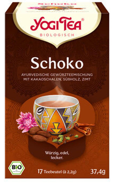 Produktfoto zu Yogi Tea Schoko (17x2g)