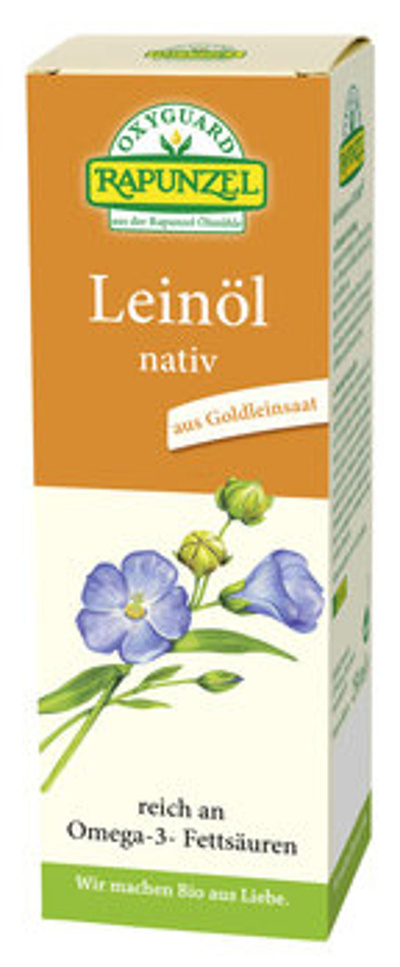 Produktfoto zu Leinöl nativ (0,5L)