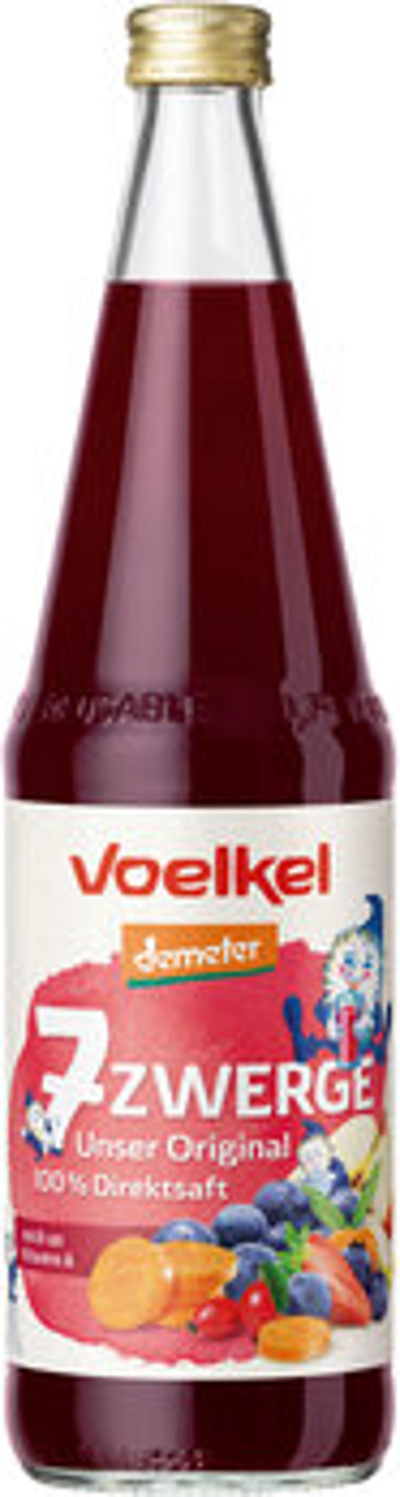 Produktfoto zu 7 Zwerge Kindersaft (0,7L)