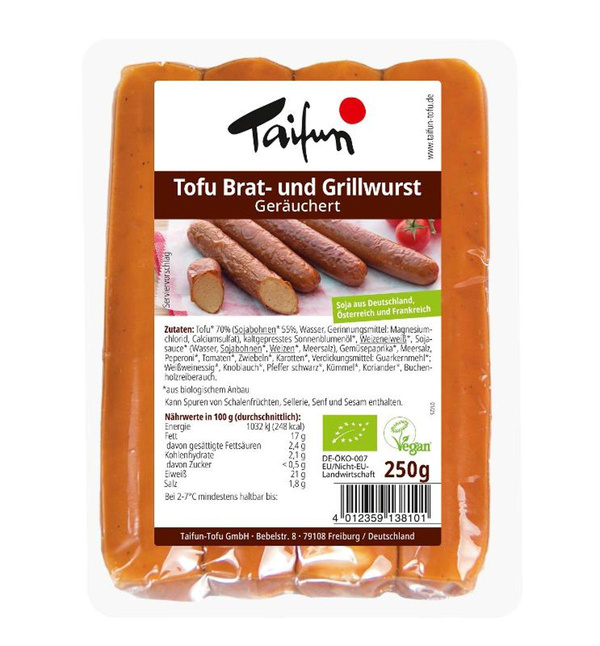 Produktfoto zu Tofu Räucherknacker (250g)