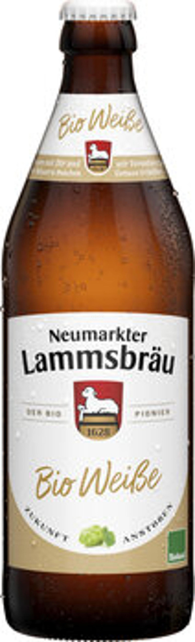 Produktfoto zu Lammsbräu Weiße (0,5L)