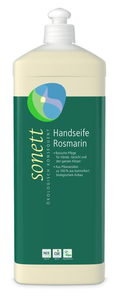 Produktfoto zu Handseife Rosmarin Nachfüller (1L)