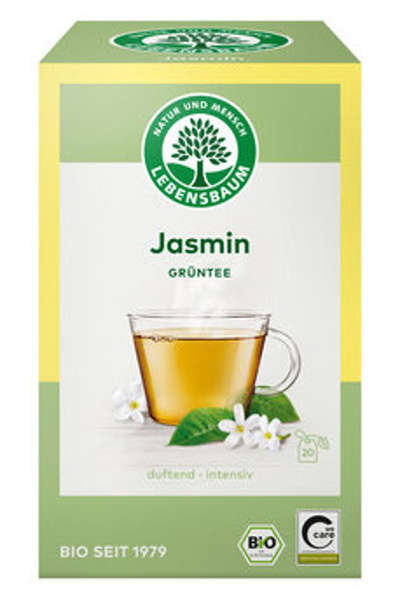 Produktfoto zu Jasmin Grüntee im Beutel (20x1,5g)