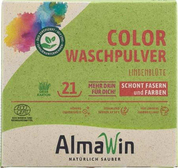 Produktfoto zu Color Waschpulver Lindenblüte (1kg)