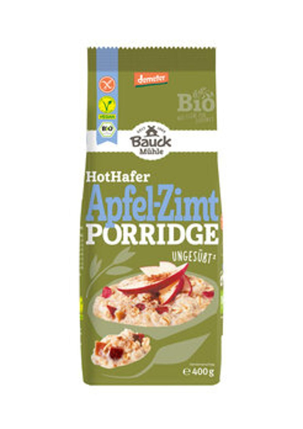 Produktfoto zu Hot Hafer Apfel Zimt Porridge (400g)