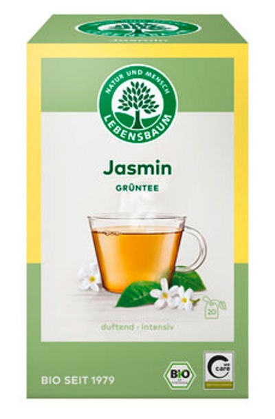 Produktfoto zu Jasmin Grüntee im Beutel (20x1,5g)