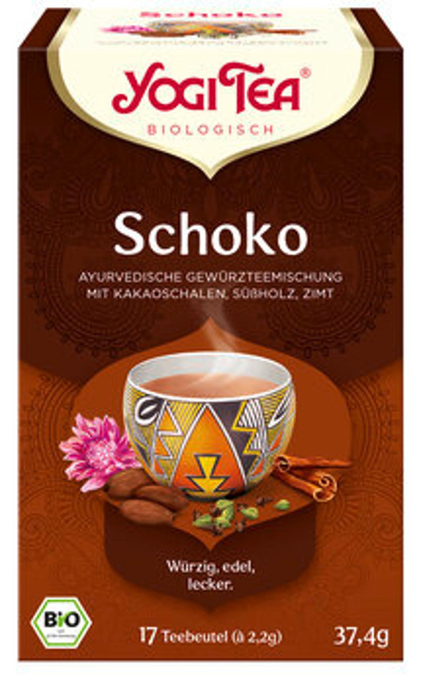Produktfoto zu Yogi Tea Schoko (17x2g)