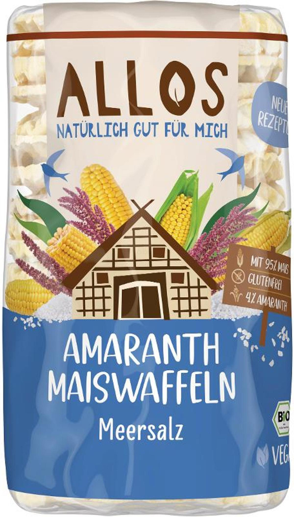 Produktfoto zu Maiswaffeln mit Meersalz (100g)
