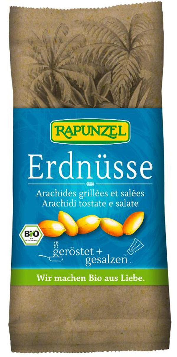 Produktfoto zu Erdnüsse geröstet, gesalzen (75g)