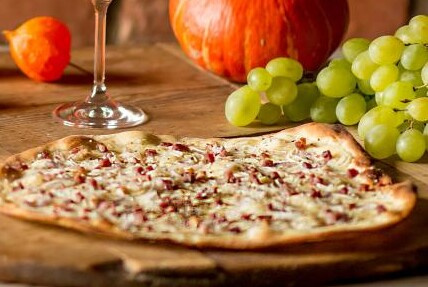 Rezeptbild für Flammkuchen klassisch