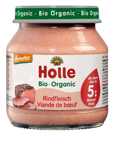 Produktfoto zu Holle Rindfleisch (125g)
