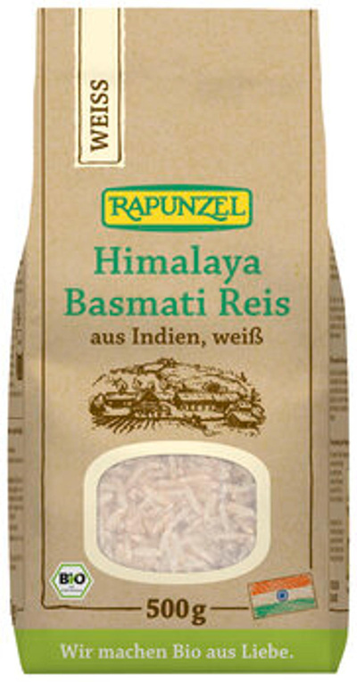 Produktfoto zu Himalaya Basmati Reis weiß (500g)